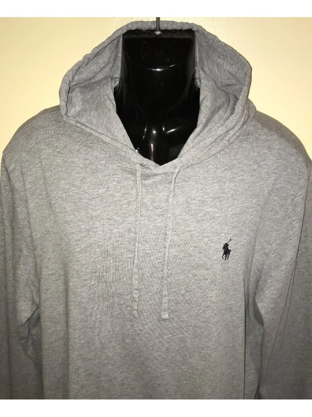 Men's Polo Ralph Lauren Hooded Long Sleeve T-shirt-Size XL